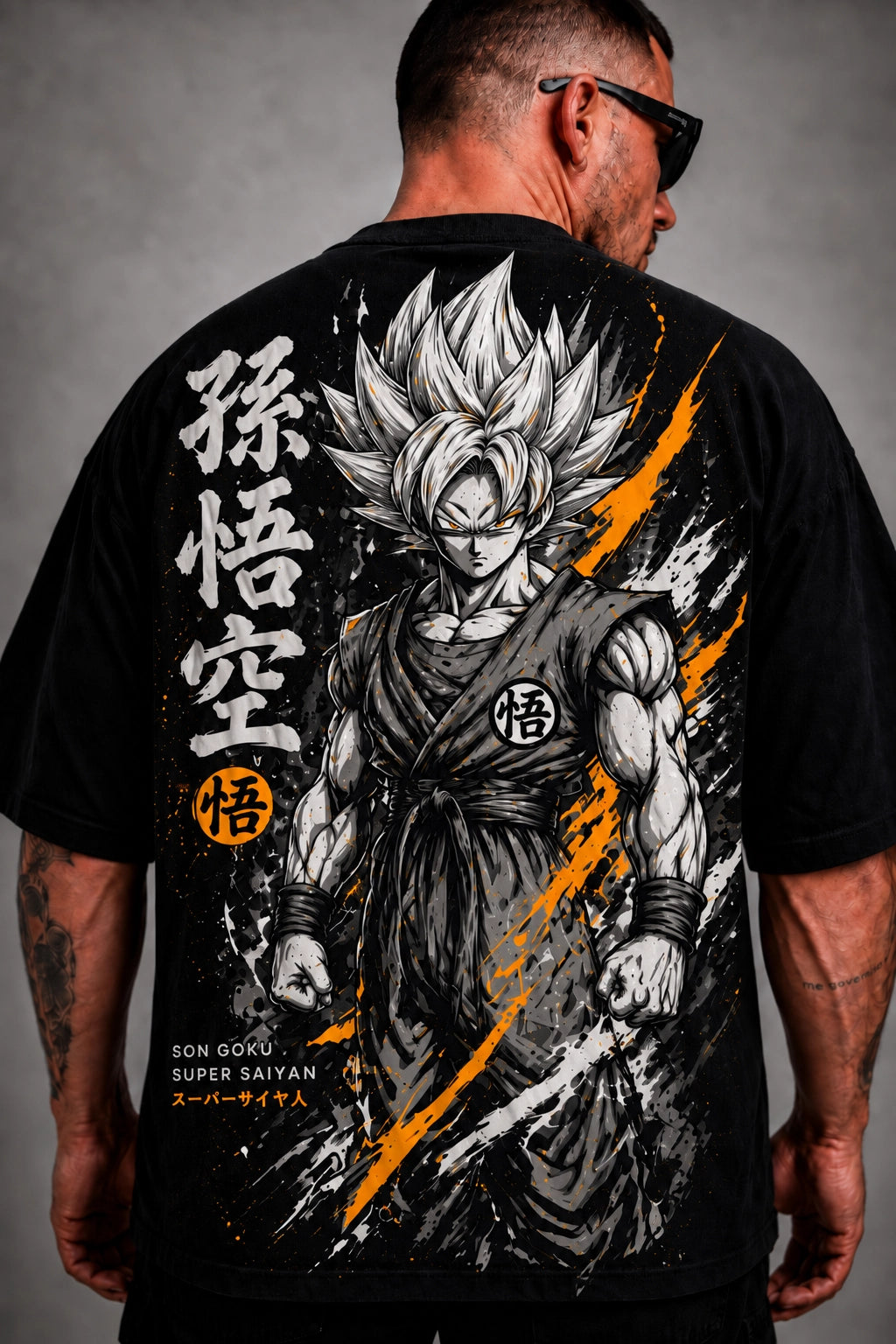 Camiseta Oversized Son especial All Black