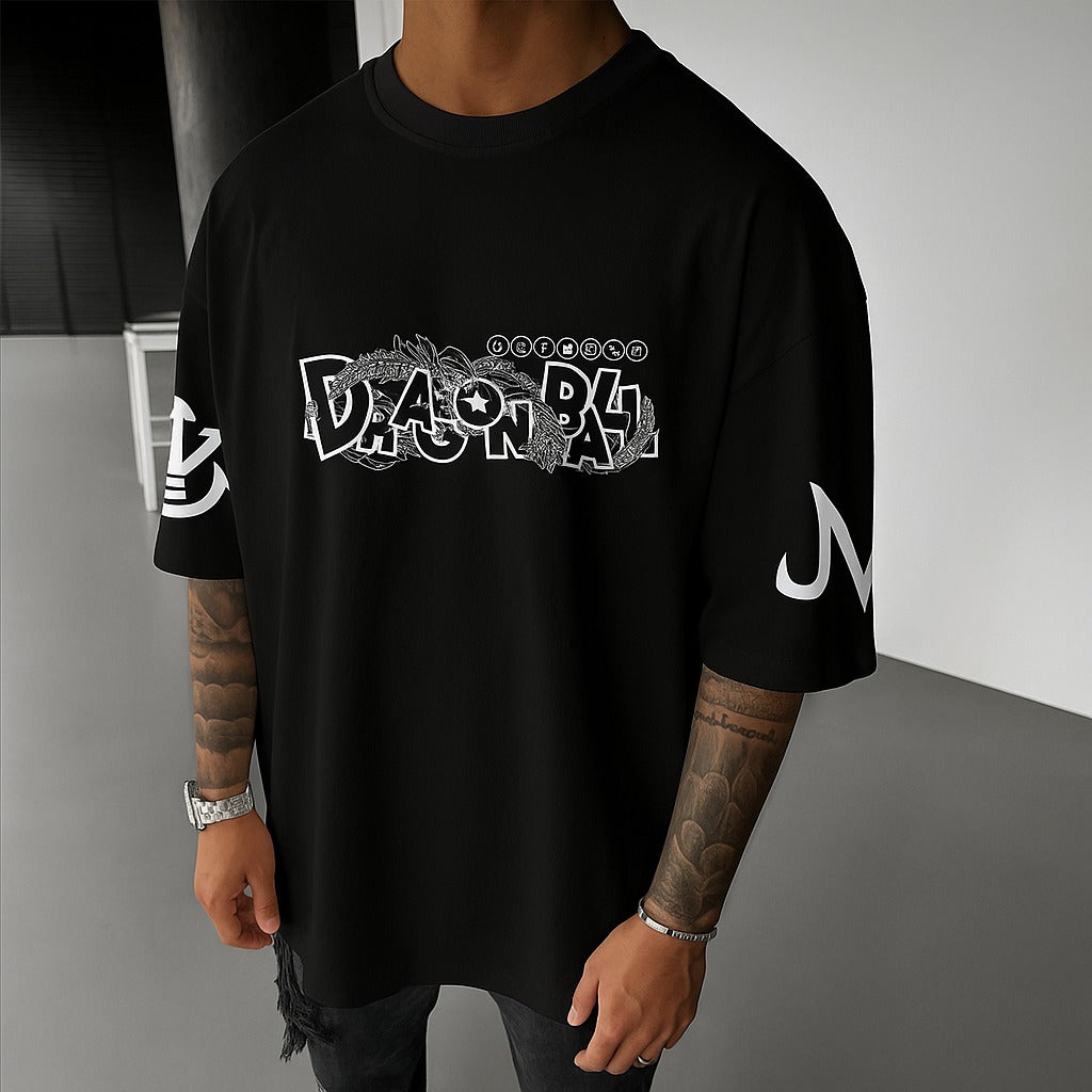 Camiseta Oversized StreetwearGokuSuper Saiyajin 4