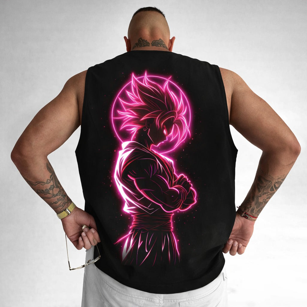 Camiseta Regata MachãoGolden Goku