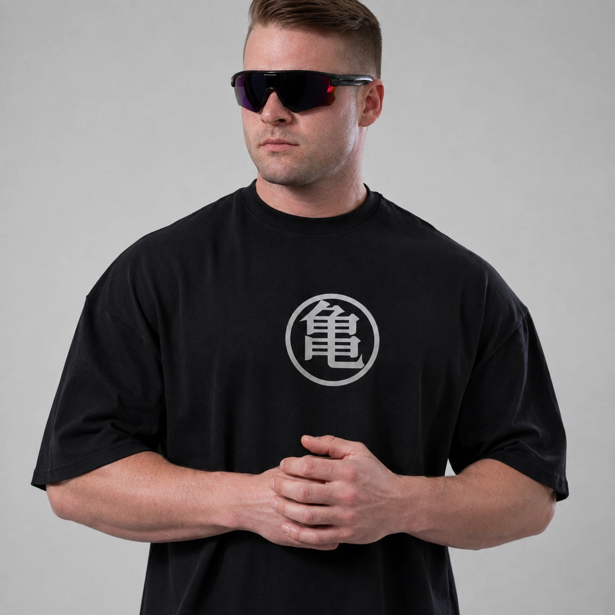 Camisa Oversized Streetwear PrincipeBlack