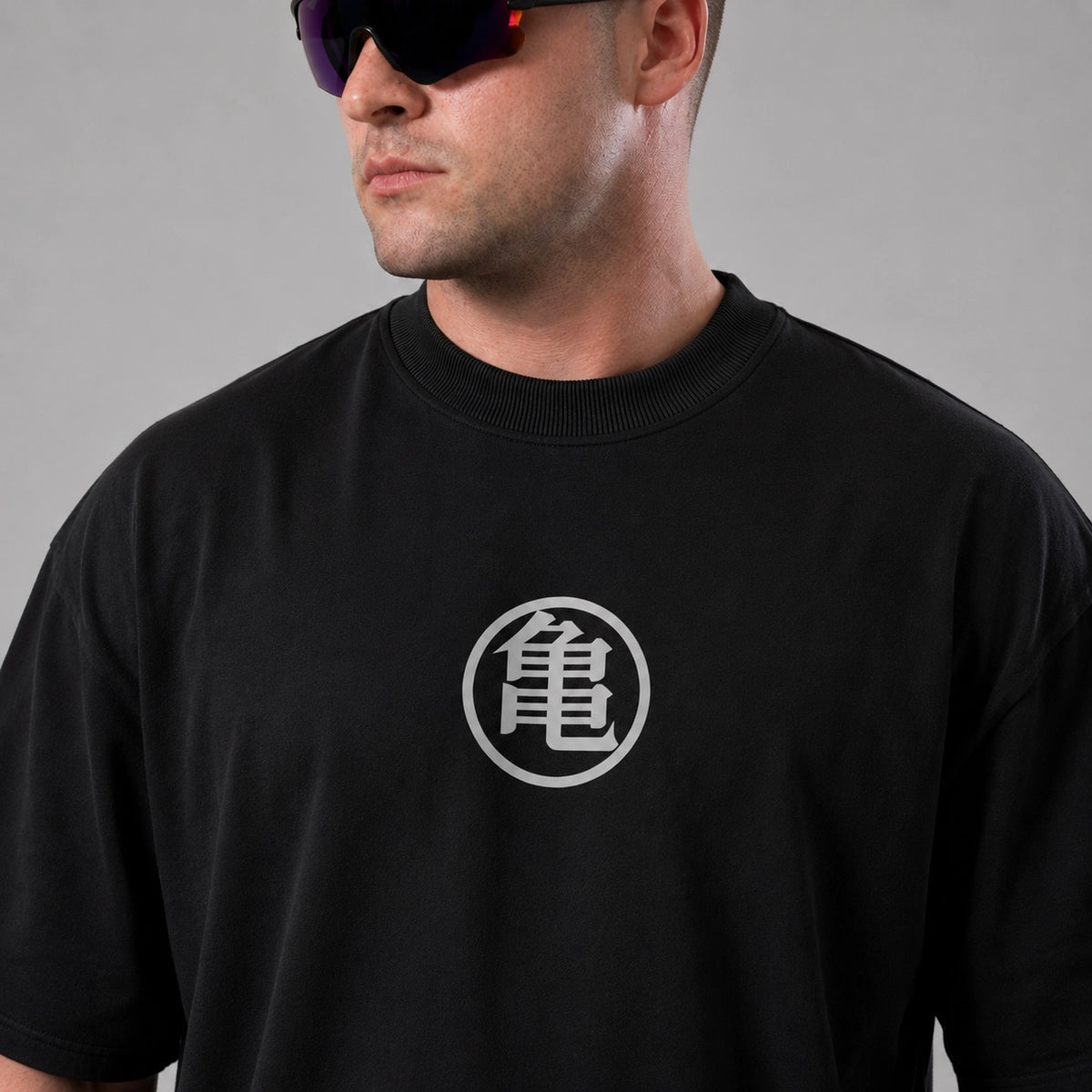 Camisa Oversized Streetwear PrincipeBlack