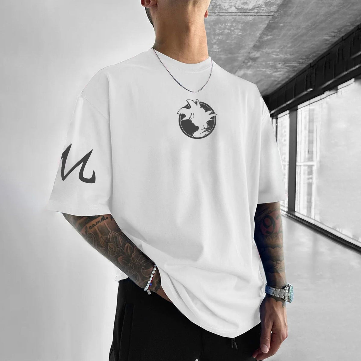 Camiseta Oversized Streetwear Goku DBZ Premium 02