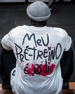 Camiseta Oversizedstreetwear meu Pré Treino é Ódio
