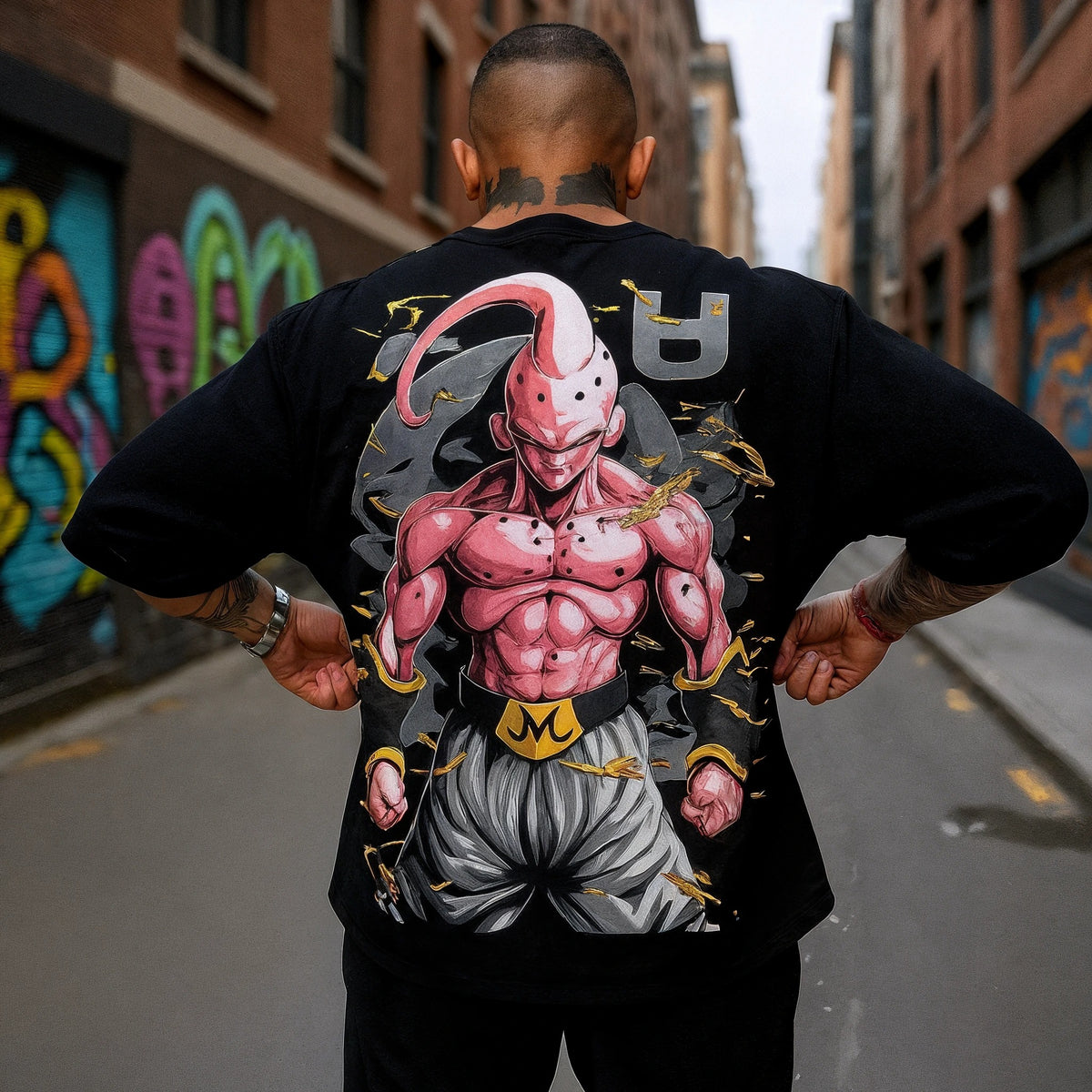 Camisa Oversized Streetwear Boo Japones