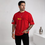 Camiseta Oversized Streetwear Vegeta Super Saiyajin 4