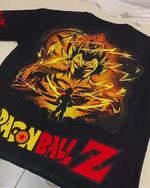 Camisa Oversized Streetwear Vegeta Principe dos Saiyajins