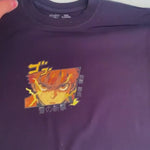 Camisa Oversized Streetwear Zenitsu Agatsuma