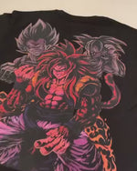 Camisa Oversized Streetwear Plus Gogeta Dragon Ball