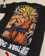 Camisa Oversized Streetwear Plus Size Goku Super 3