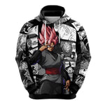 Casaco Moletom MasculinoGoku Black Kaioken