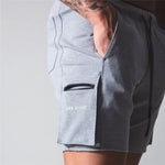 Bermuda PoliamidaMasculino jogging Gym