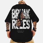 Camiseta Oversized Break Rules