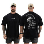 Camiseta Oversized Espartano Musculação Masculina