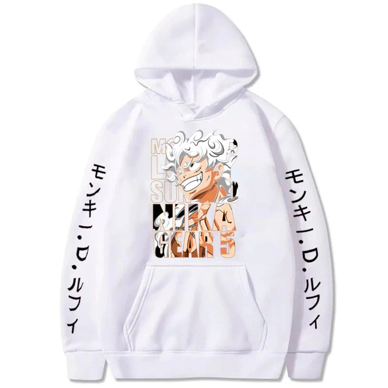 Casaco Moletom Masculino Monkey D Luffy Gear 5